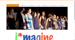 Desktop Screenshot of imagine-theater.de